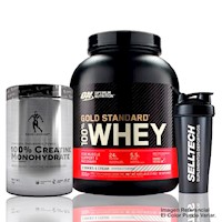 Gold Standard 100% Whey 5lb Cookies+Creatina Levrone 1kg